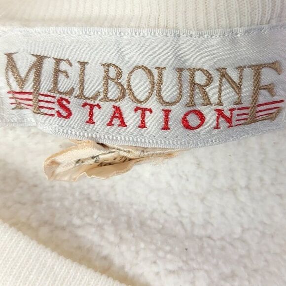 Kitagawa Utamaro Japanese Woman Sweatshirt Vintage 80s Art Portrait Mens Medium - Picture 5 of 7